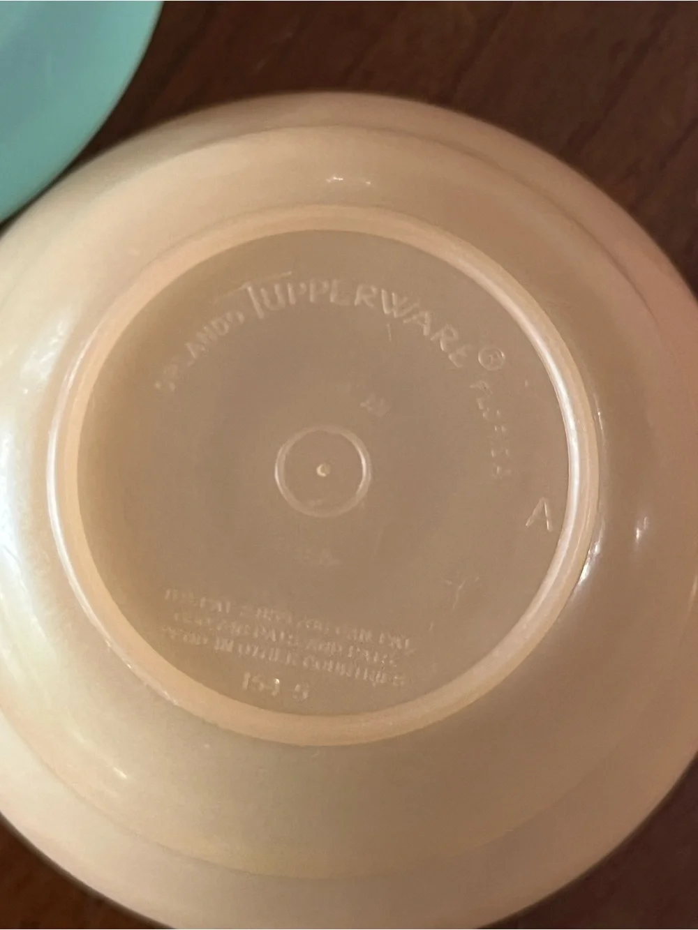 VTG Tupperware 154 Pastel Bowls Set of 6 Orlando FL Mold 154-5 to 154-8 No Lids